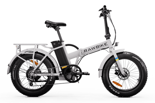 Elcykel RAWBIKE Classic Polar White