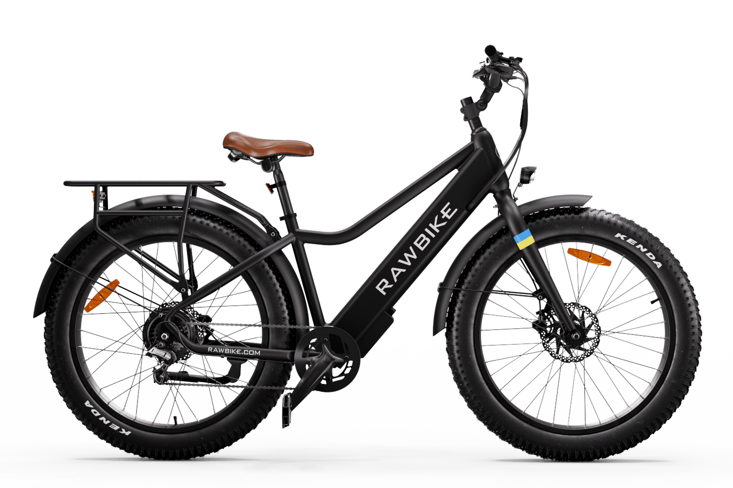 Rawbike Elcykel Urban Jet Black