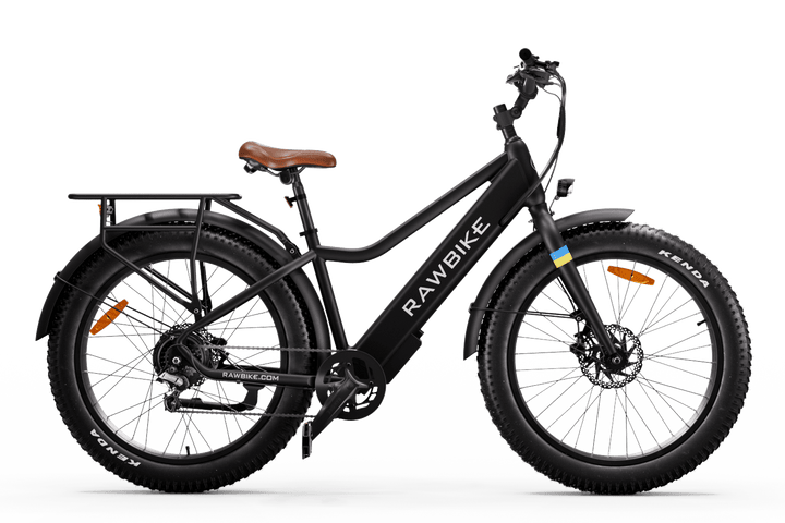 Rawbike Elcykel Urban Jet Black