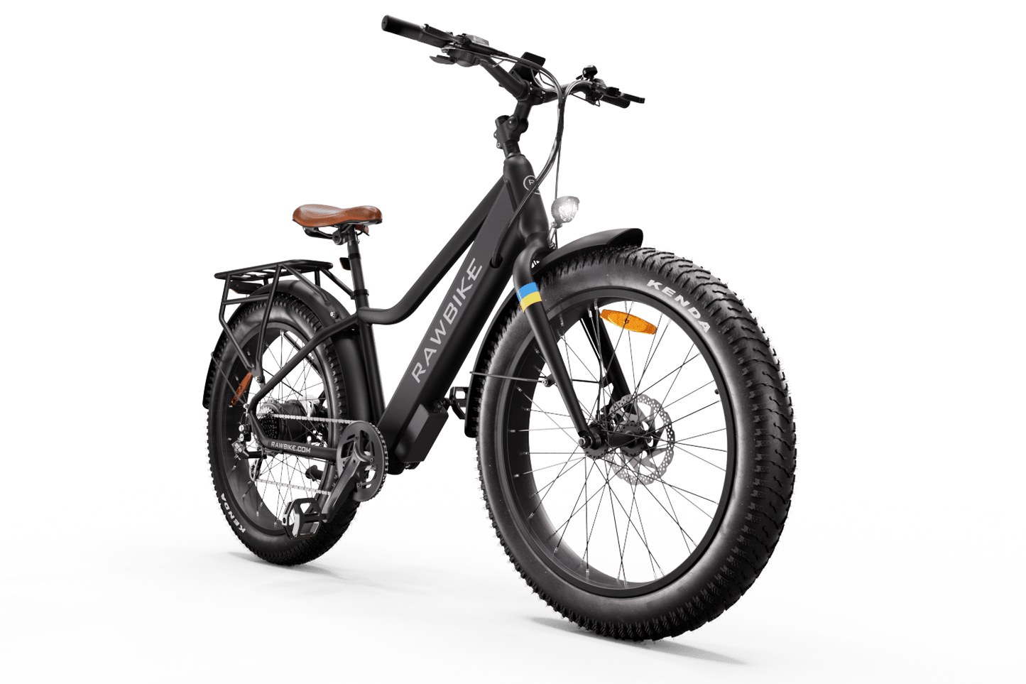 Rawbike Elcykel Urban Jet Black