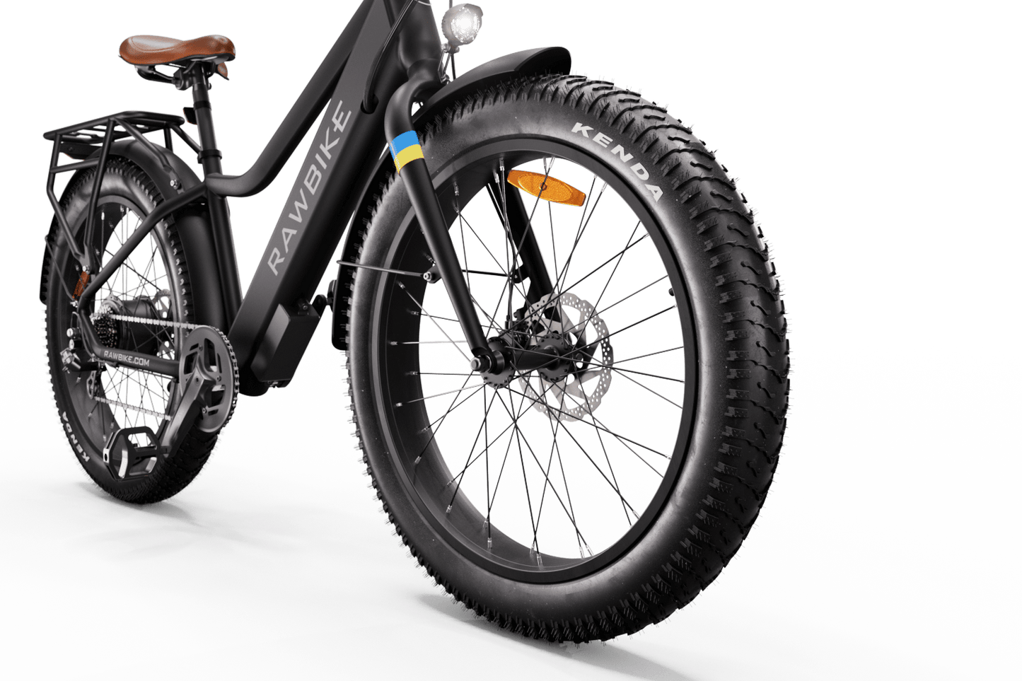 Rawbike Elcykel Urban Jet Black
