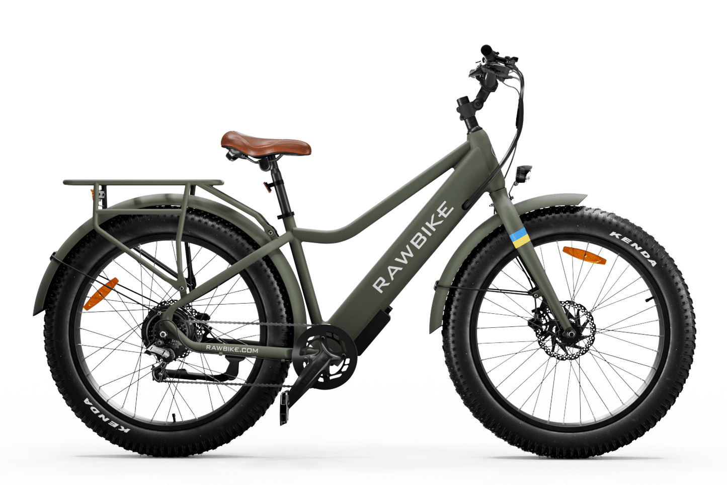 Rawbike Elcykel Urban Camo Green