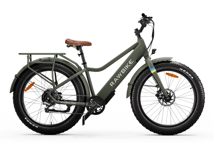 Rawbike Elcykel Urban Camo Green