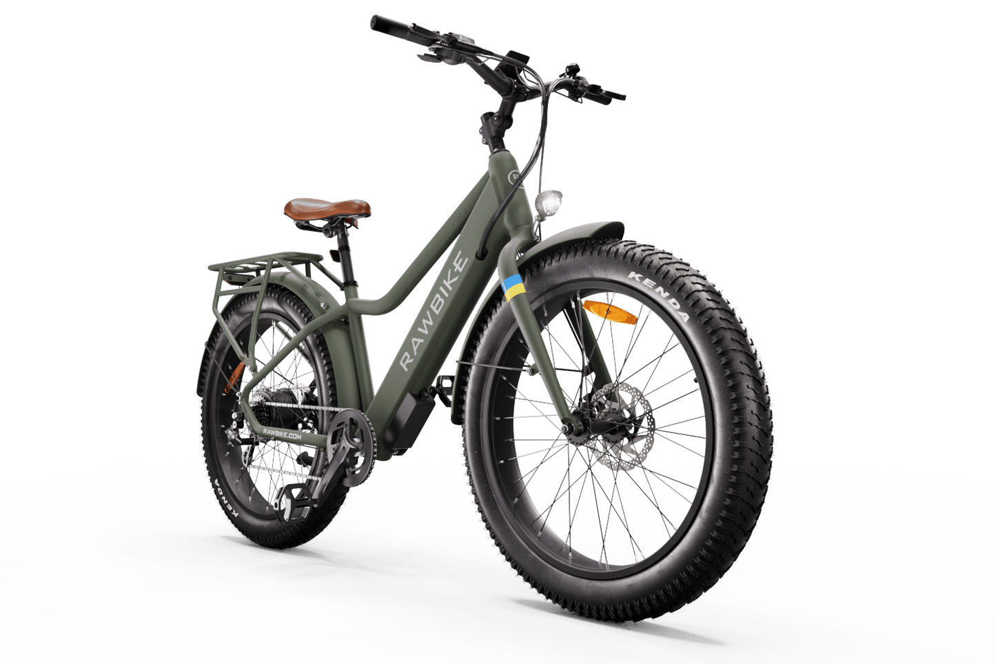 Rawbike Elcykel Urban Camo Green