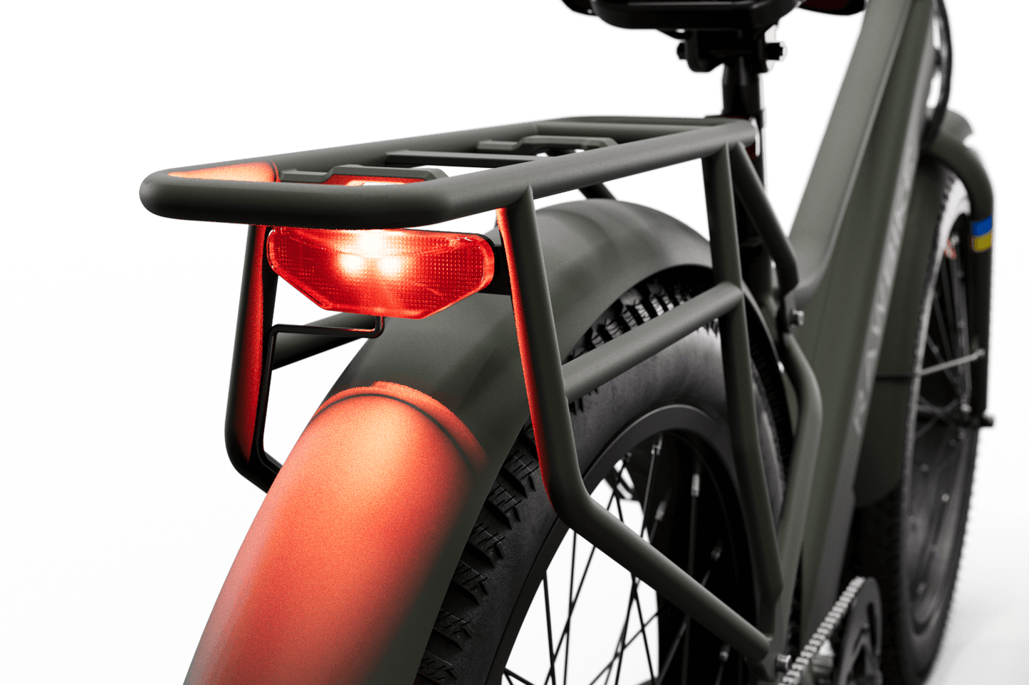 Rawbike Elcykel Urban Camo Green