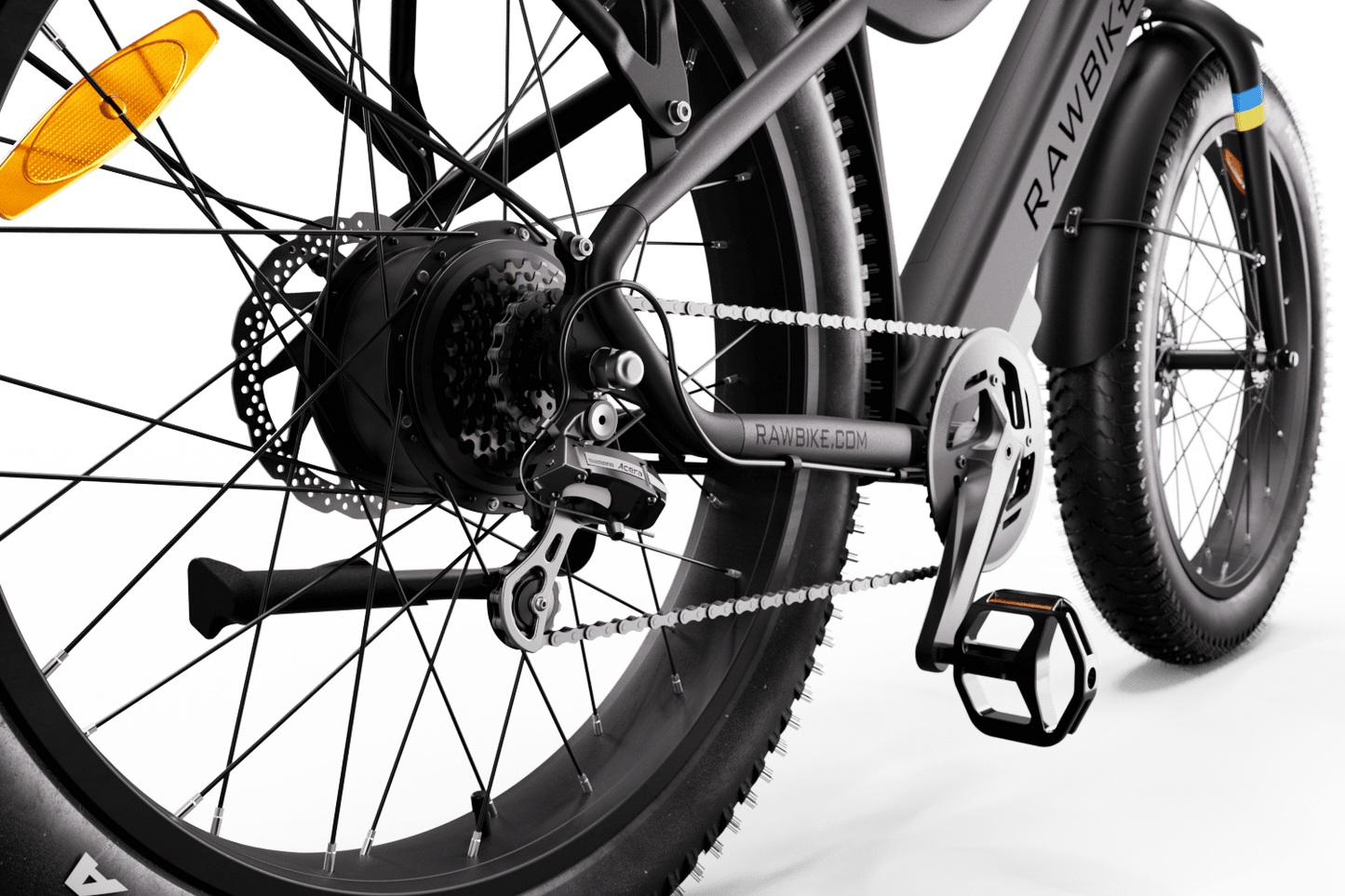 Rawbike Elcykel Urban Onyx