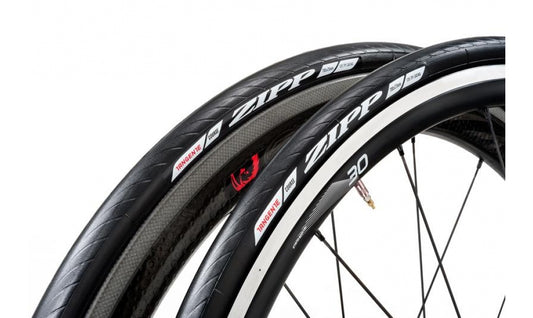 Cykeldäck Zipp Tangente Course Clincher Puncture resistant 23-622 Svart Vikbart