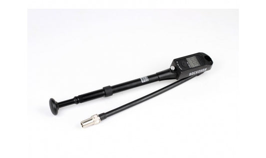 Stötdämparpump Rockshox High pressure med digital mätare svart