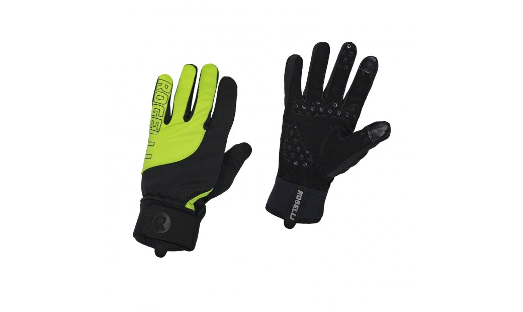 Handskar Rogelli Storm Winter Svart/Gul