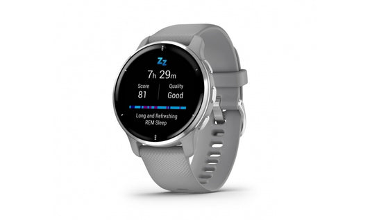 Smartwatch Garmin Venu 2 Plus AMOLED silver/grå