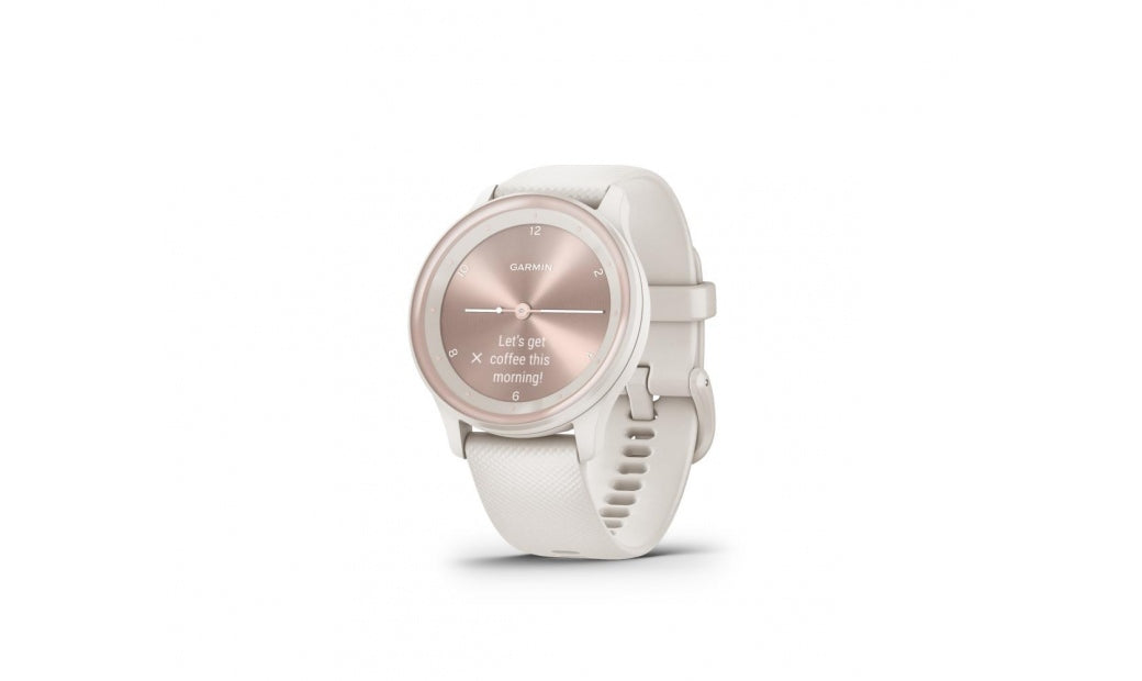 Smartwatch Garmin Vivomove Sport elfenbensvit/peach gold