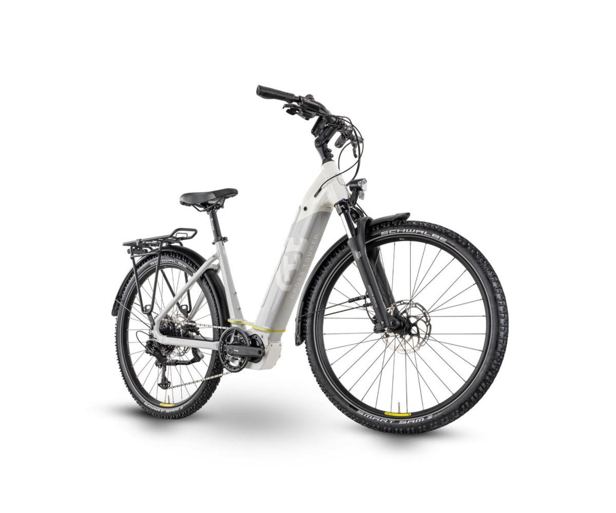 Elcykel Husqvarna Cross Tourer 1 Wave 27.5" vit