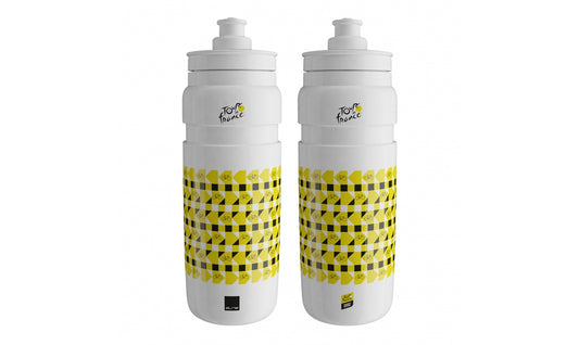 Flaska Elite FLY Teams Tour de France White 750ml
