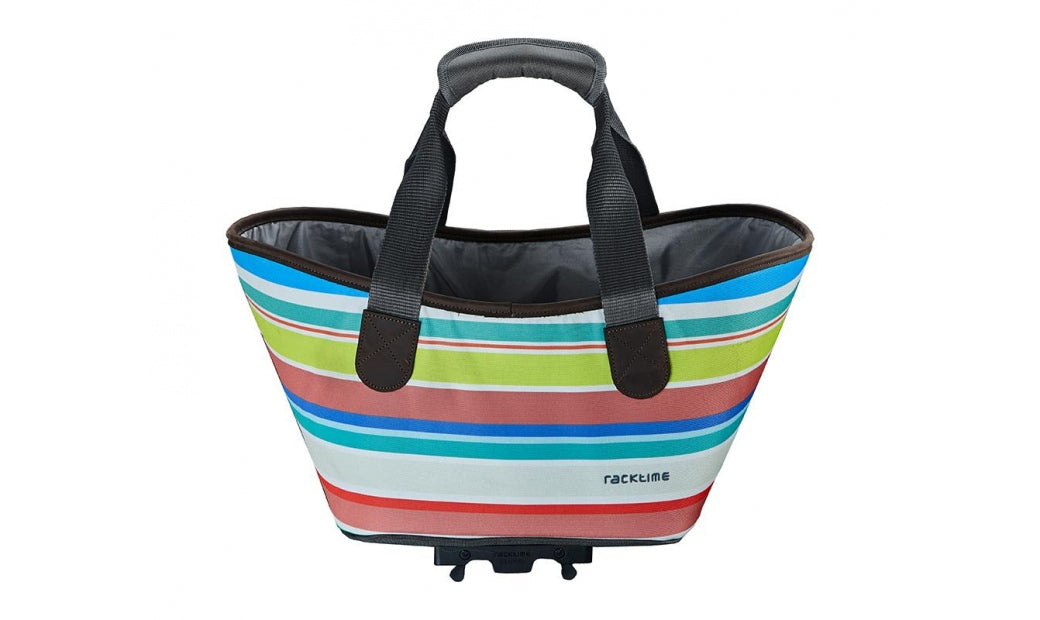 Pakethållarväska Racktime Agnetha 15 L röd/blå/white
