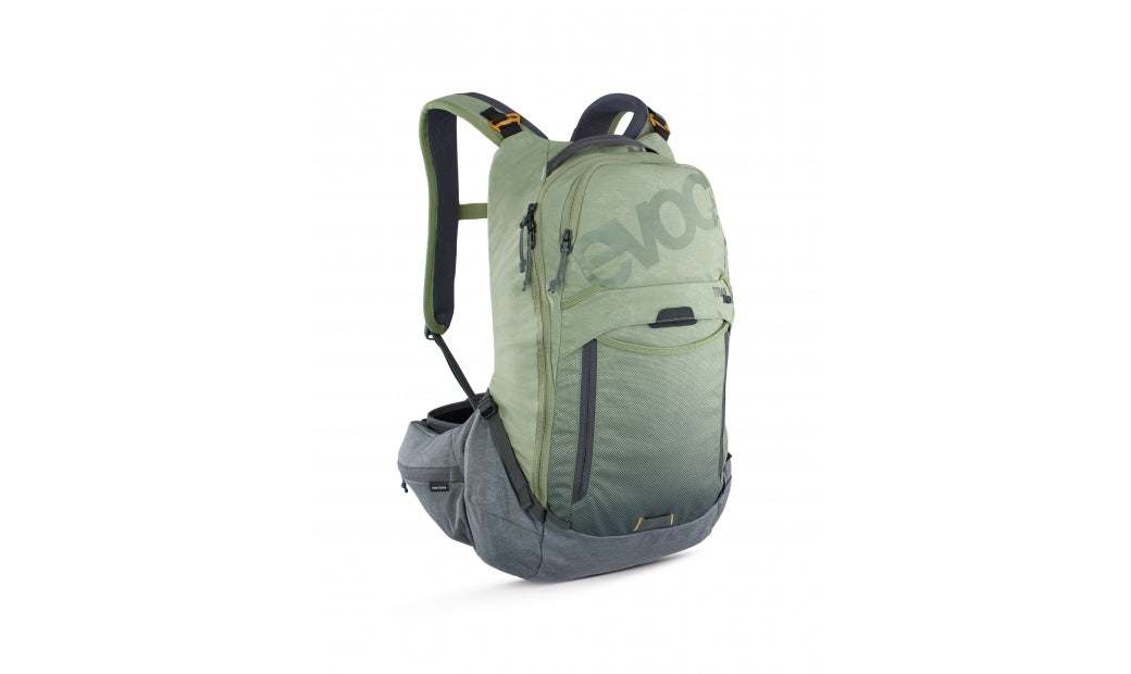 Ryggsäck Evoc Trail Pro 16 l grön/grå S/M