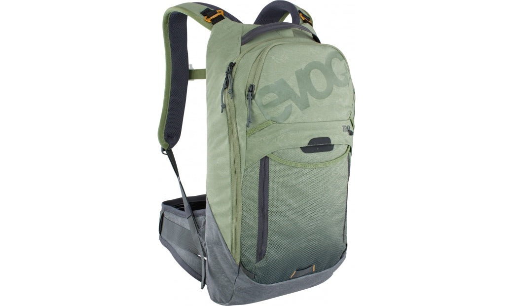 Ryggsäck Evoc Trail Pro 10 l grön/grå S/M