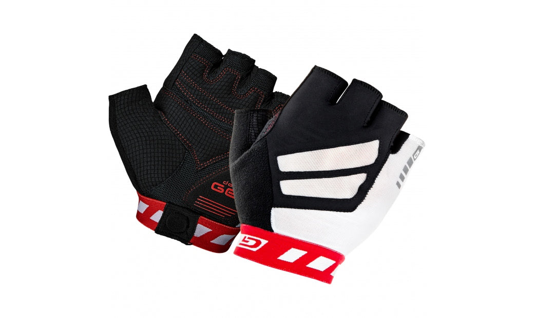 Handskar GripGrab WorldCup Padded röd/vit