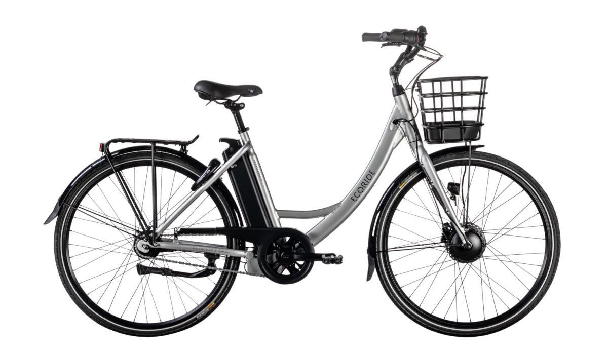 Elcykel Ecoride Ambassador 28 AXS H-7 Dam silver