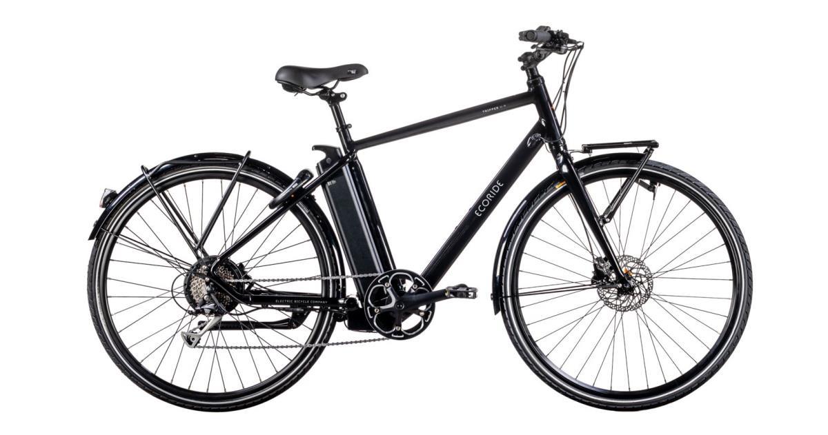 Elcykel Ecoride Tripper 28 HS H-9 svart