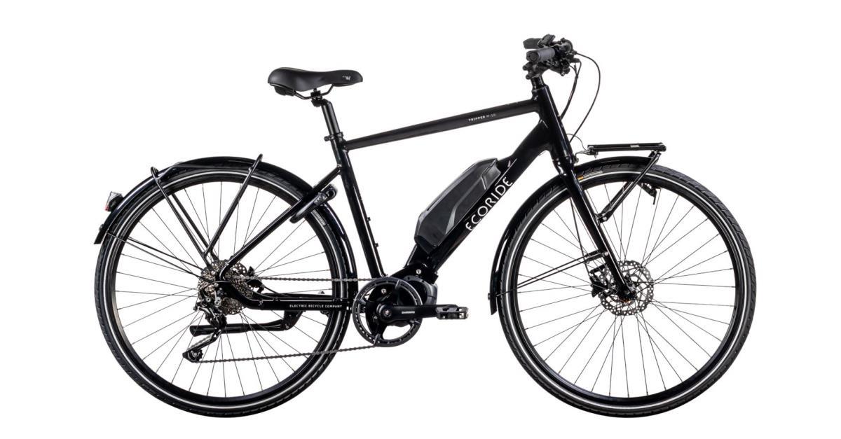 Elcykel Ecoride Tripper 28 HS M-10 svart