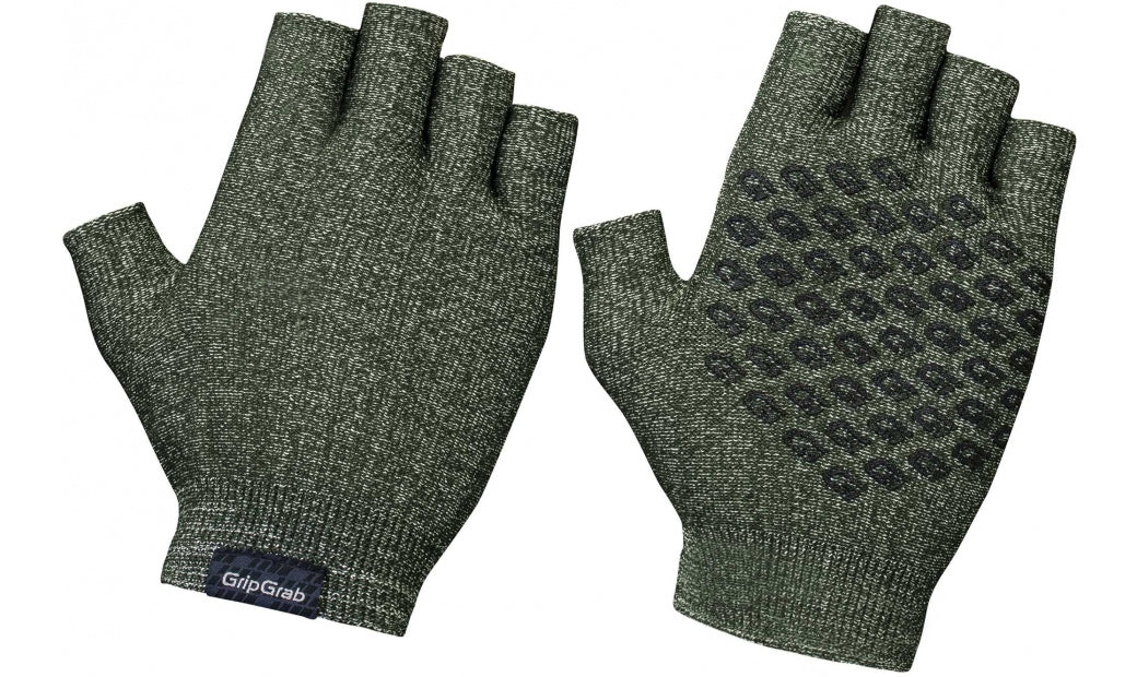 Handskar GripGrab Freedom Knitted olivgrön