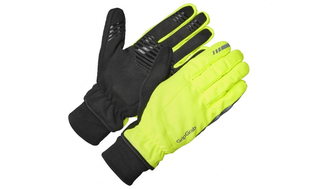 Cykelhandskar Gripgrab Windster 2 Windproof Winter Gul