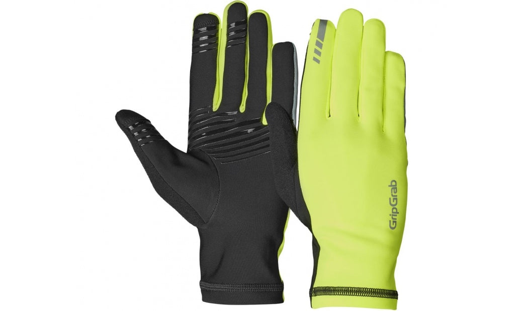 Cykelhandskar Gripgrab Insulator 2 Hi-Vis Midseason Gul