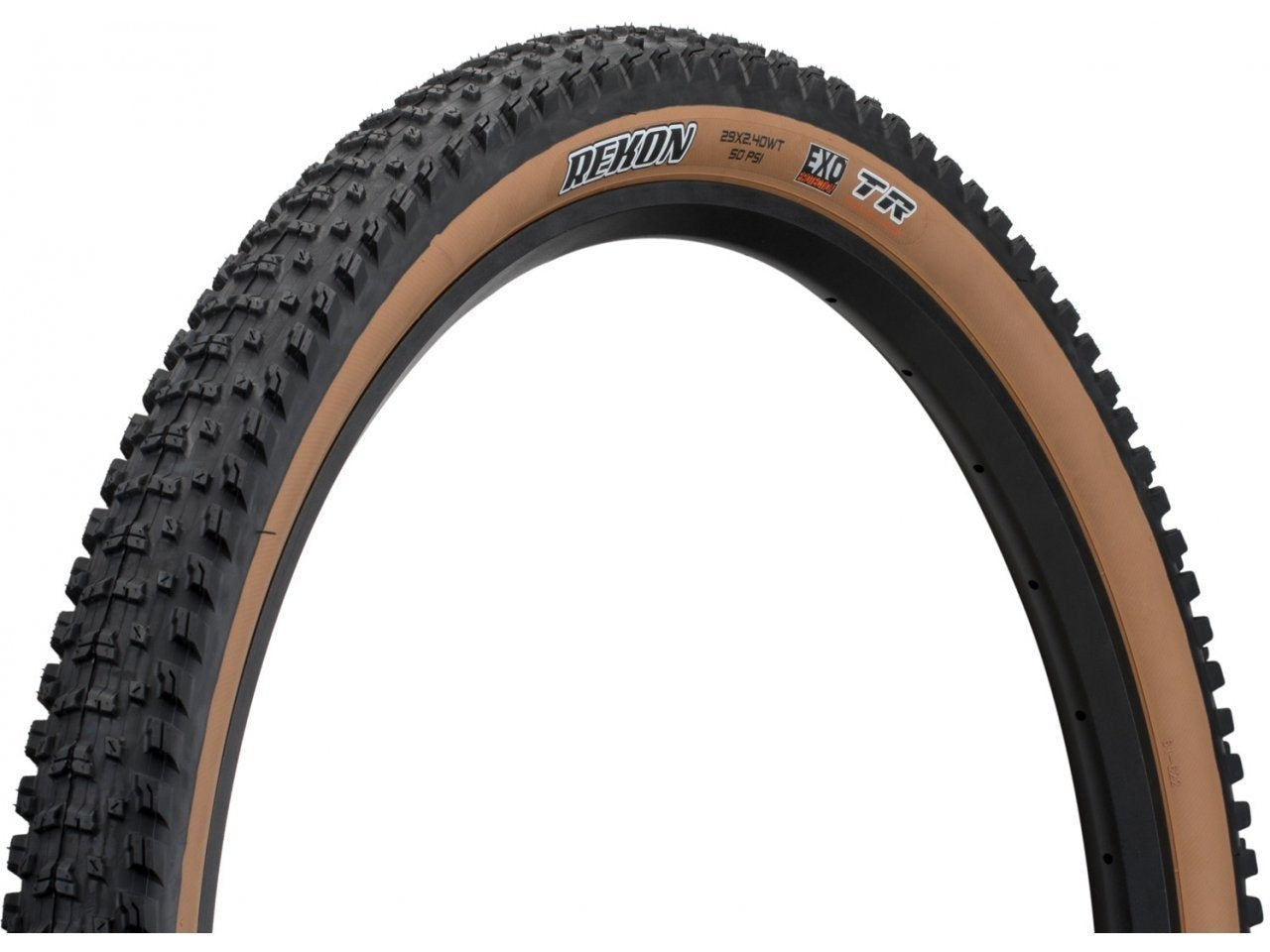 Cykeldäck Maxxis Rekon 2C EXO TL-Ready WT 61-622 (29 x 2.4") vikbart skinwall/svart