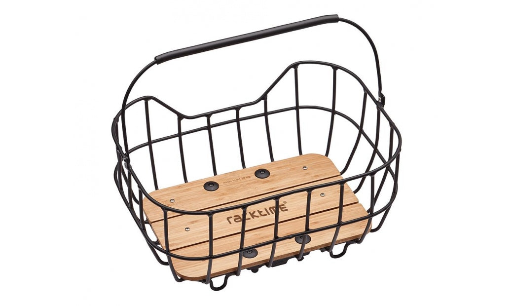 Cykelkorg Racktime Baskit Breeze 25 L svart