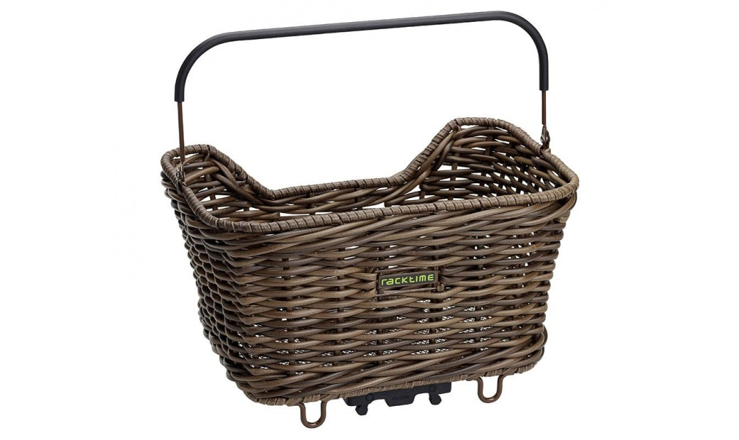 Cykelkorg Racktime Baskit Willow 20 L brun