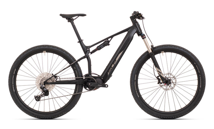 El MTB Superior eXF 8089 svart/silver