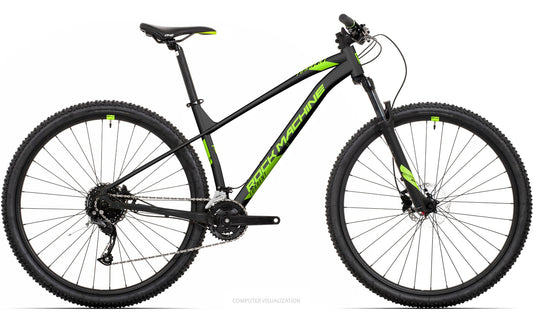 MTB Rock Machine Torrent 20-29 Svart/Gul