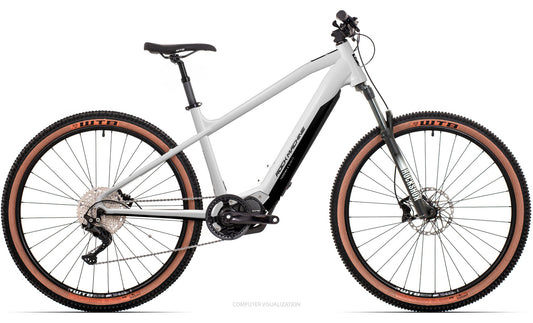 El-MTB Rock Machine Torrent E90-29 Vit/Svart/Silver