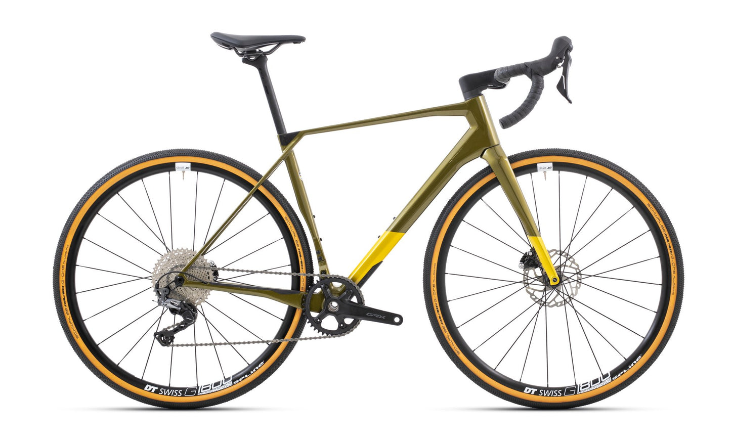 Gravelcykel Superior Bike X-ROAD Team Comp GR gloss olive chrome