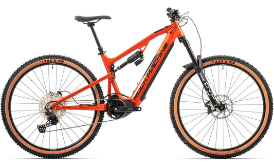 El-MTB Rock Machine Blizzard E50-29 Orange/Svart