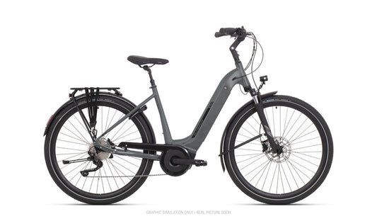 Elcykel Superior SBT 600I L grå