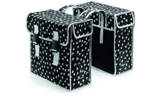 Väska Basil Mara Double Bag 35L Heart Dots X