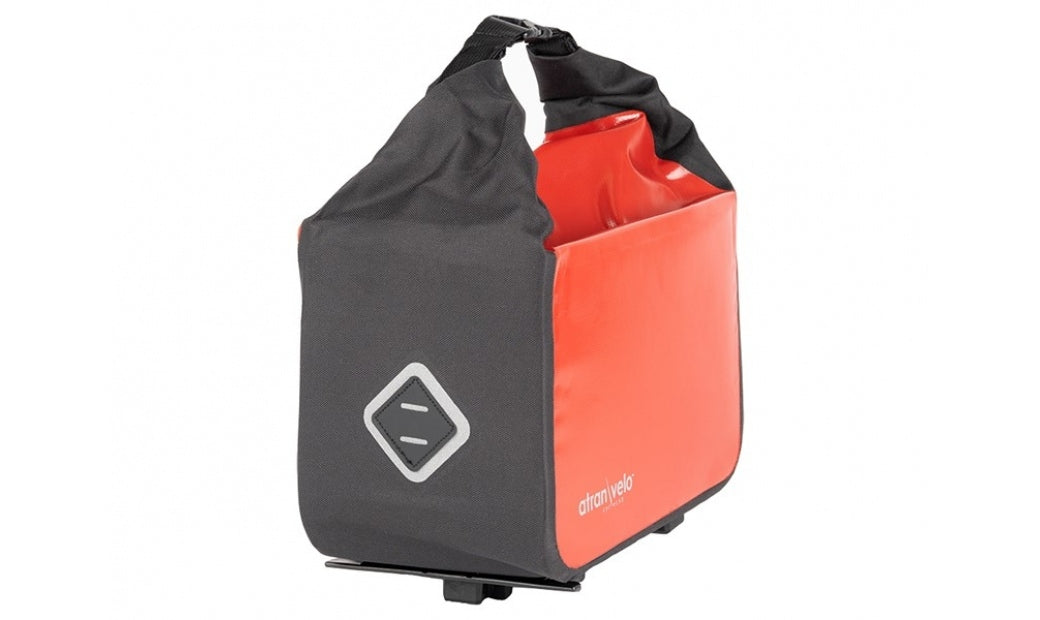Packväska Atran Velo Travel Top Bag AVS Vattentät röd/svart