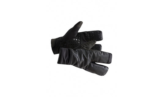 Handskar Craft Siberian Glow Split Finger Glove svart