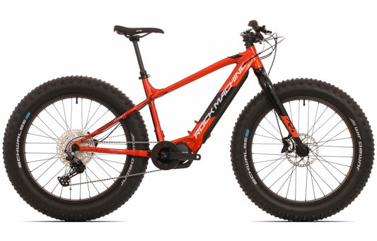 El MTB Rock Machine Avalanche INT E70-26 orange/silver