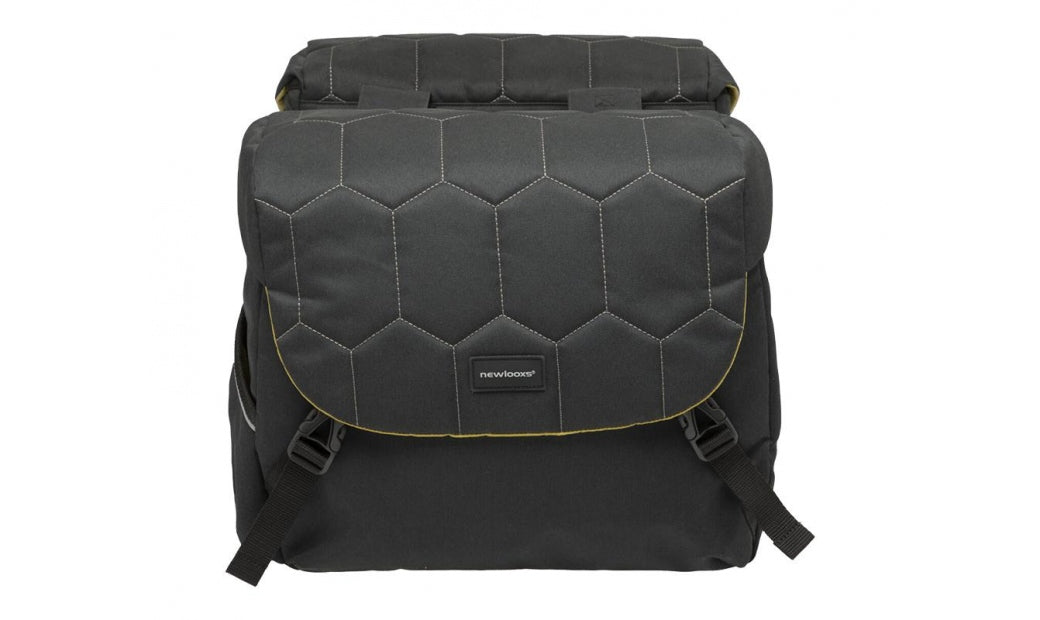Packväska New Looxs Mondi Joy Double 38 L svart/gul
