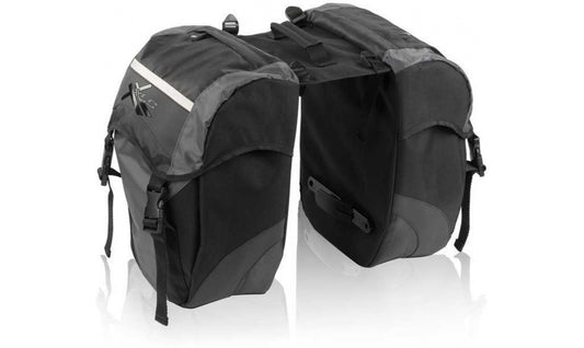 Packväskor XLC BA-S41 2 x 15 l grå/svart