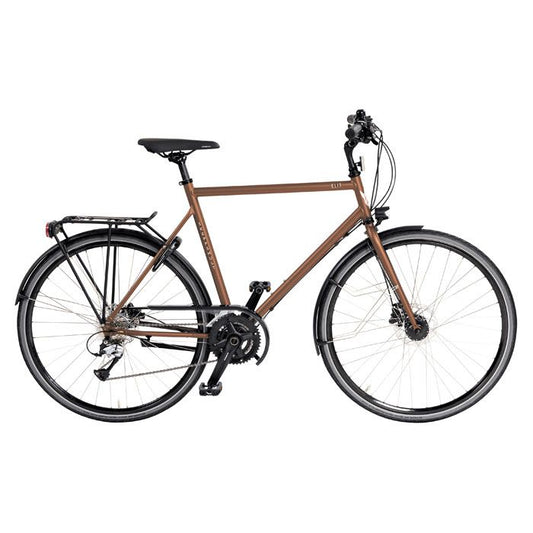 Herrcykel Skeppshult Elit 18-Växlar Brun