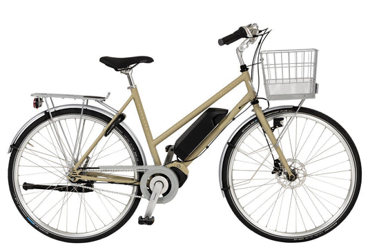 Elcykel Skeppshult Favorit El Dam 7-växlar Eucalyptus Matt
