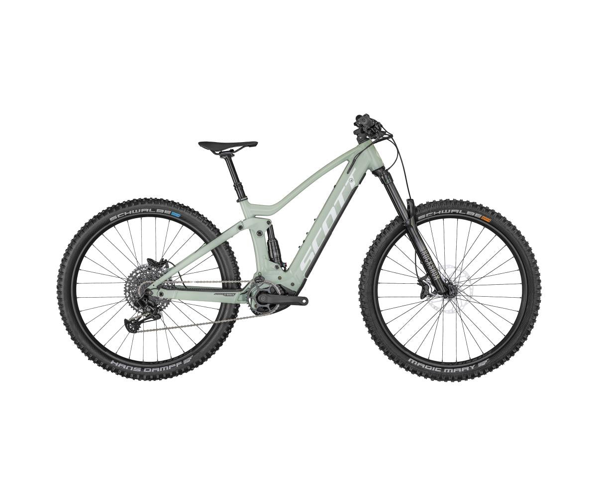 El MTB Scott Contessa Genius eRIDE 910 blå