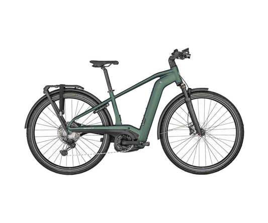 Elcykel Scott Sub eRIDE EVO herr grön