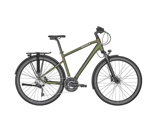 Hybridcykel Scott Sub Sport 10 herr grön