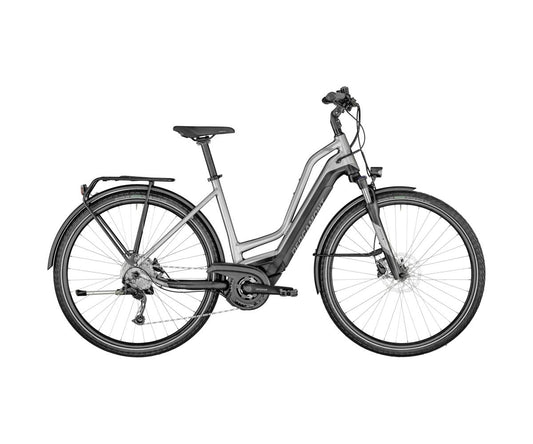 Elcykel Bergamont E-Horizon Tour 500 Amsterdam silver