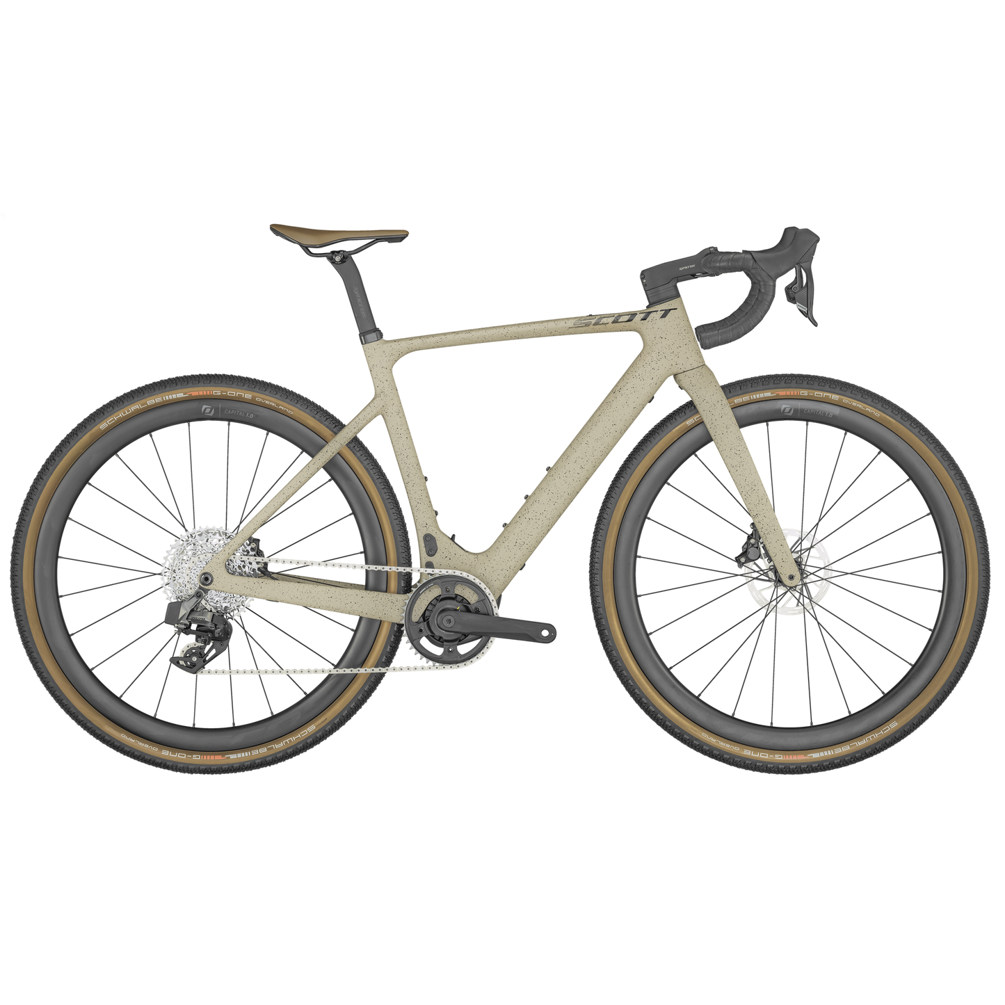 Elcykel Scott Gravel Solace Gravel eRIDE 20 Storm Beige