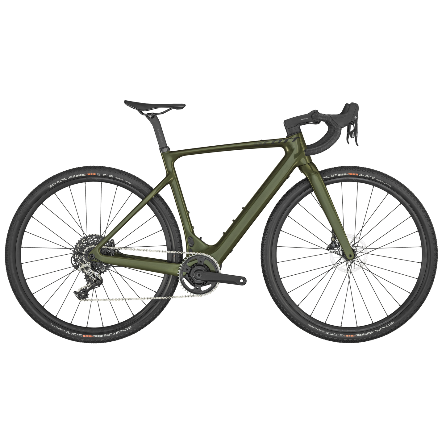 Elcykel Scott Gravel Solace Gravel eRIDE 30 Prism Olive Green